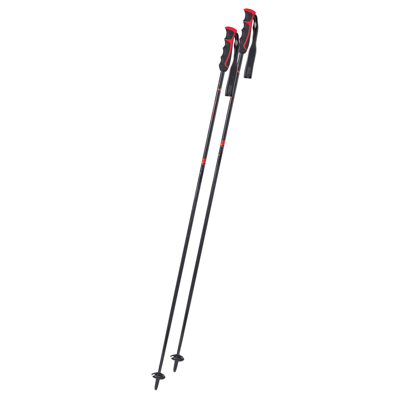 KOMPERDELL KOMPERDELL SKI POLES BOOSTER SPEED CARBON BLACK RED
