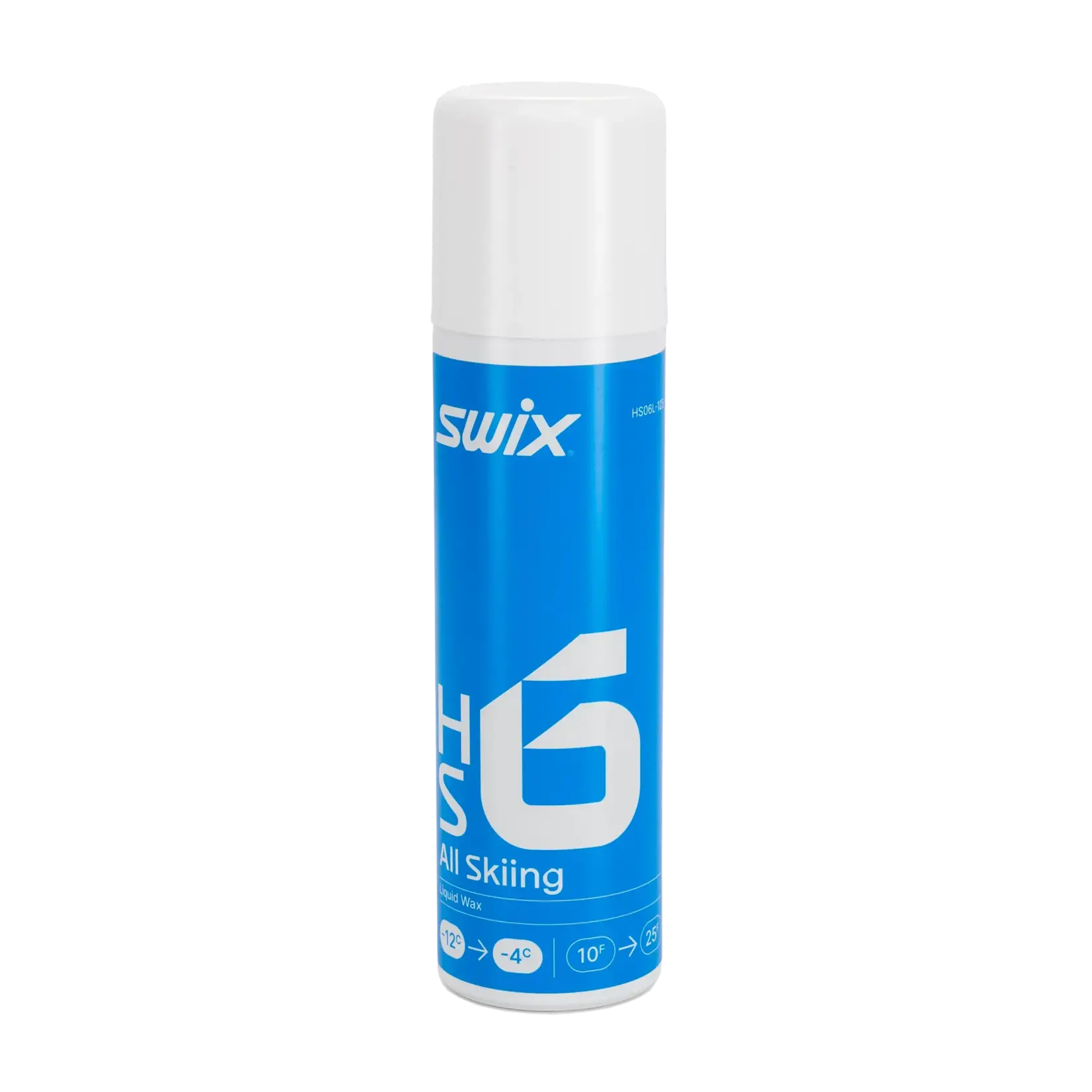 SWIX SWIX WAX PRO HIGH SPEED 6 LIQUID -12°C>-4°C/10°F>25°F 125ML HS6L
