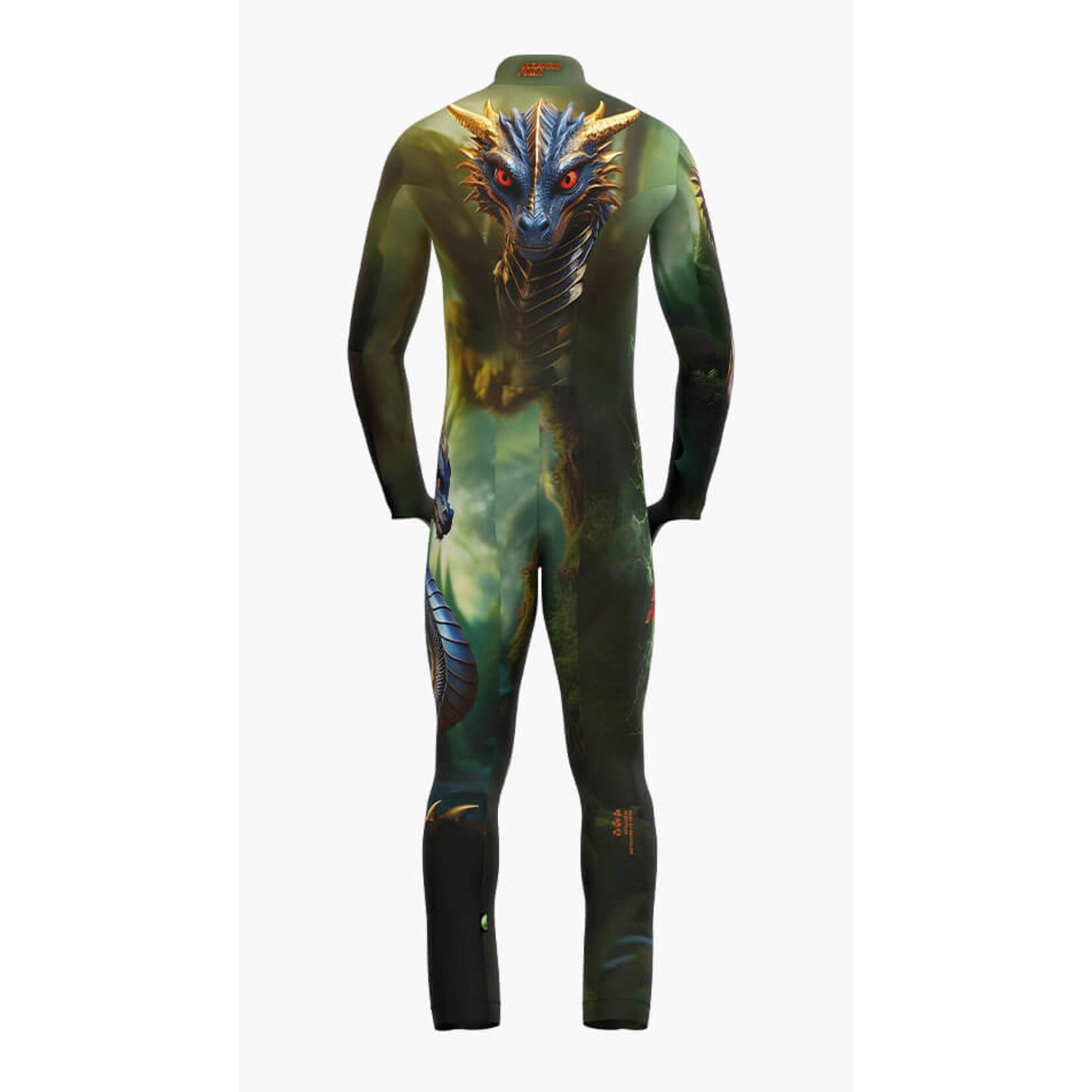 ENERGIAPURA ENERGIAPURA RACE SUIT YOUTH TUTA DRAGON FANTASY ACID GREEN