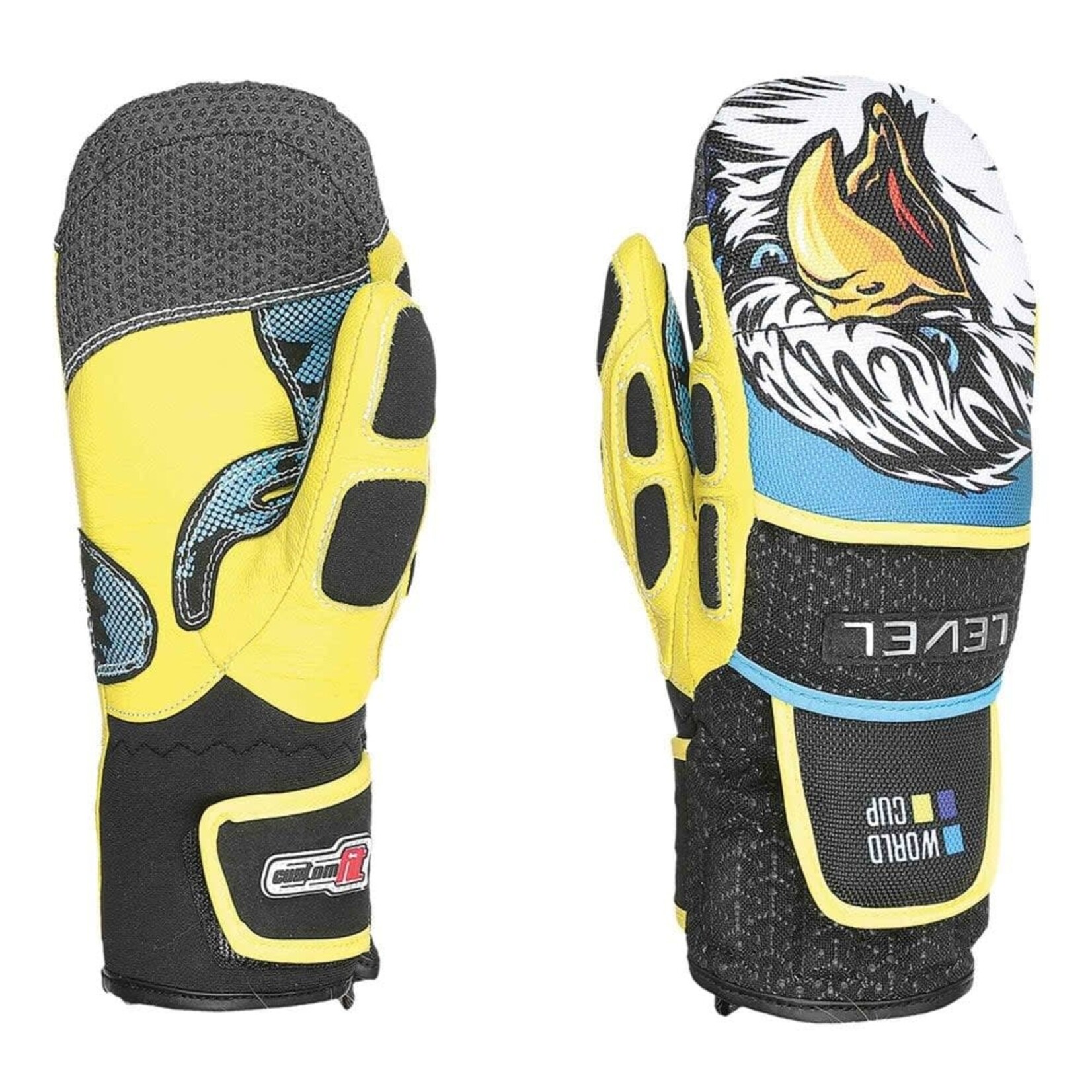 LEVEL SKI GLOVE WORLDCUP JR CF MITT GOLDEN EAGLE