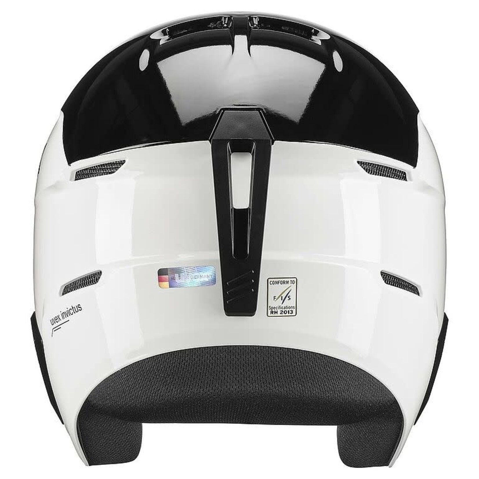 UVEX UVEX SKI HELMET INVICTUS FIS BLACK/WHITE