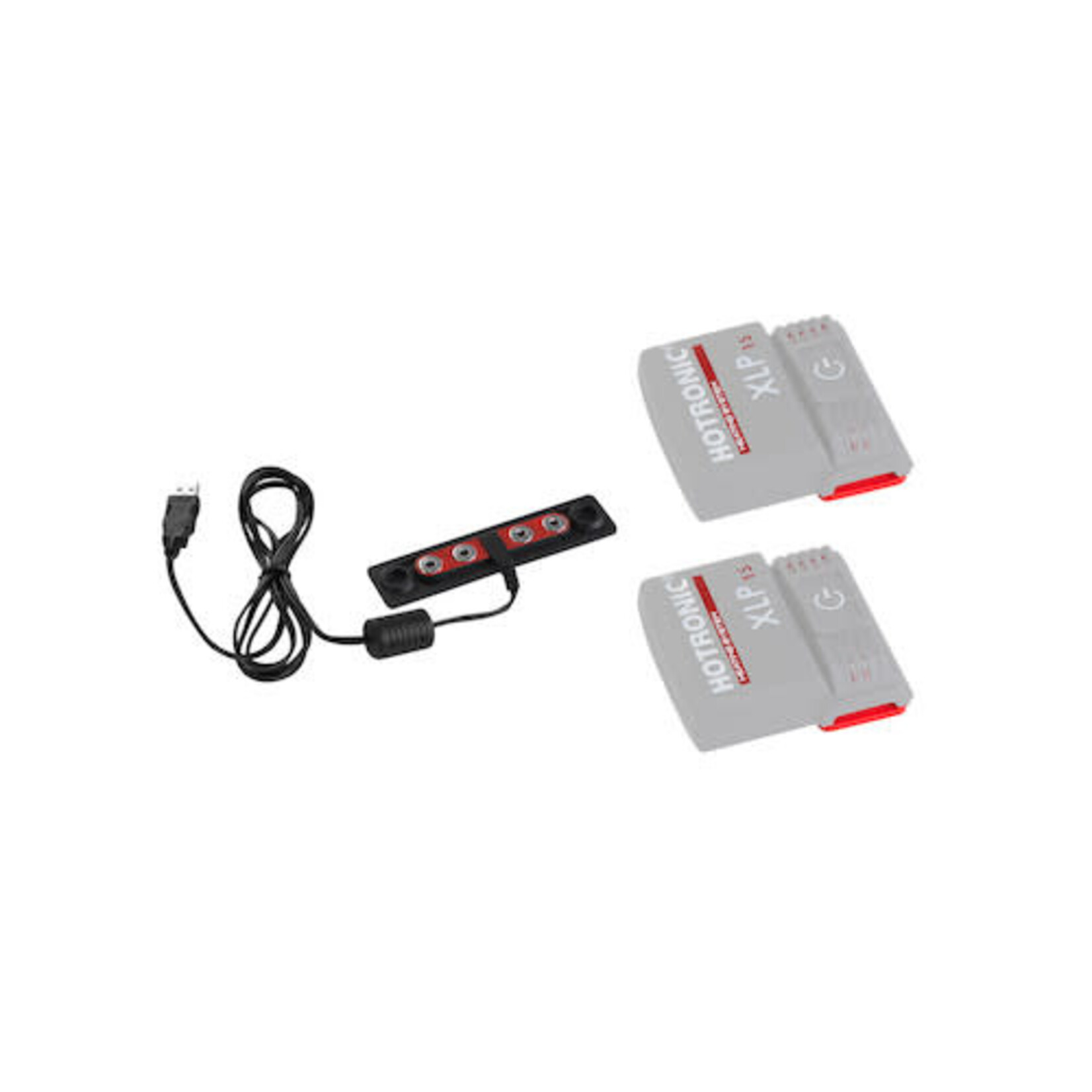 HOTRONIC HOTRONIC XLP 1S POWER SET (PR) BATTERY PACKS & RECHARGER