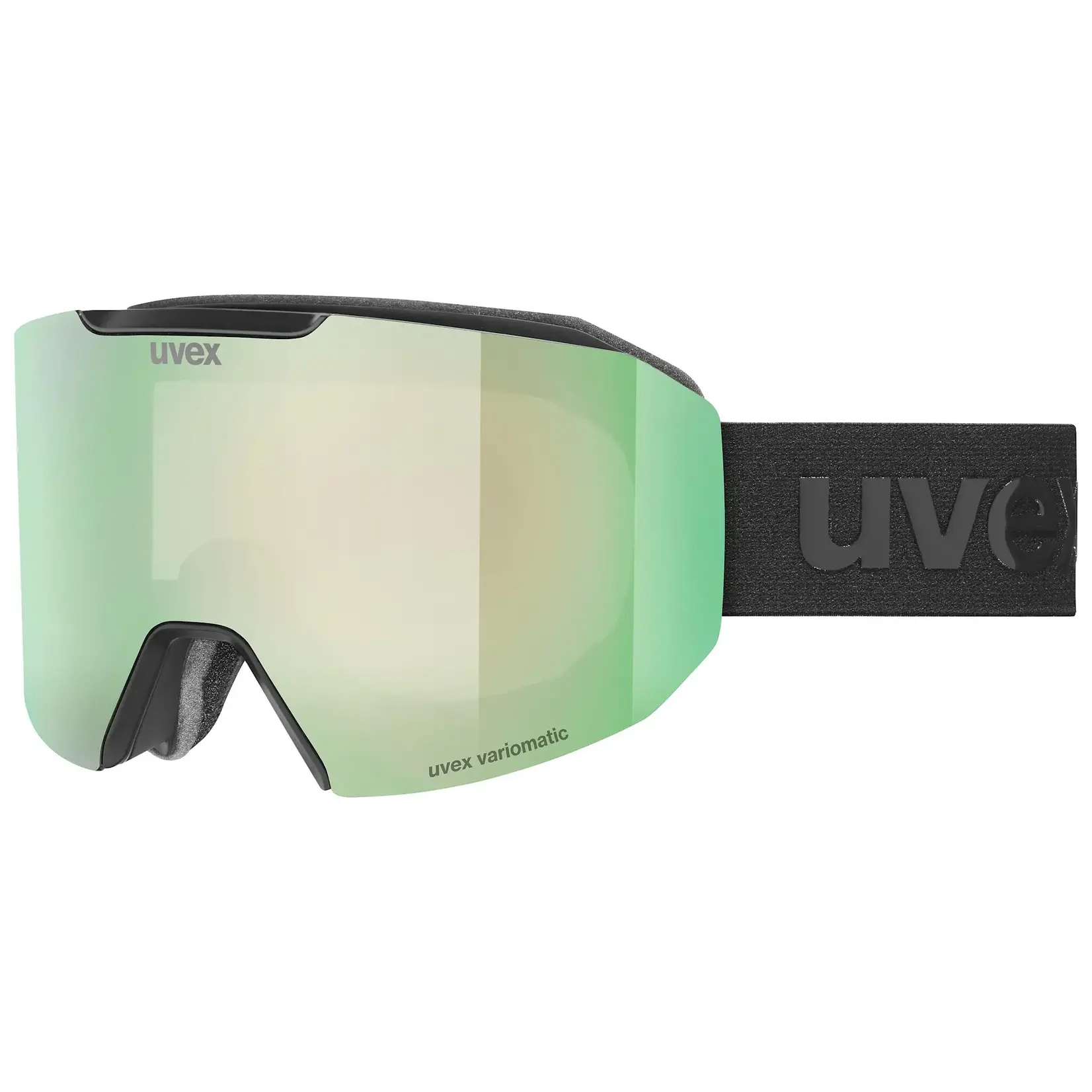 UVEX UVEX GOGGLES EVIDNT ATTRACT SMALL V BLACK MIRROR GREEN VARIOMATIC S1-S3
