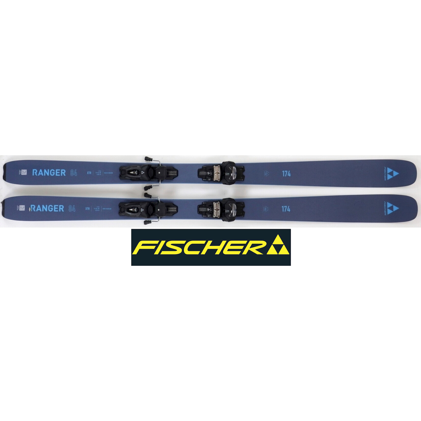 FISCHER RENTAL SEASON SKIS+BINDING FISCHER RANGER 84 (146-182) + ATTACK 11