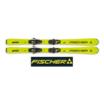 FISCHER RENTAL SEASON SKIS+BINDING FISCHER RC4 COMBI PRO (130-160)+ JRS 7.5