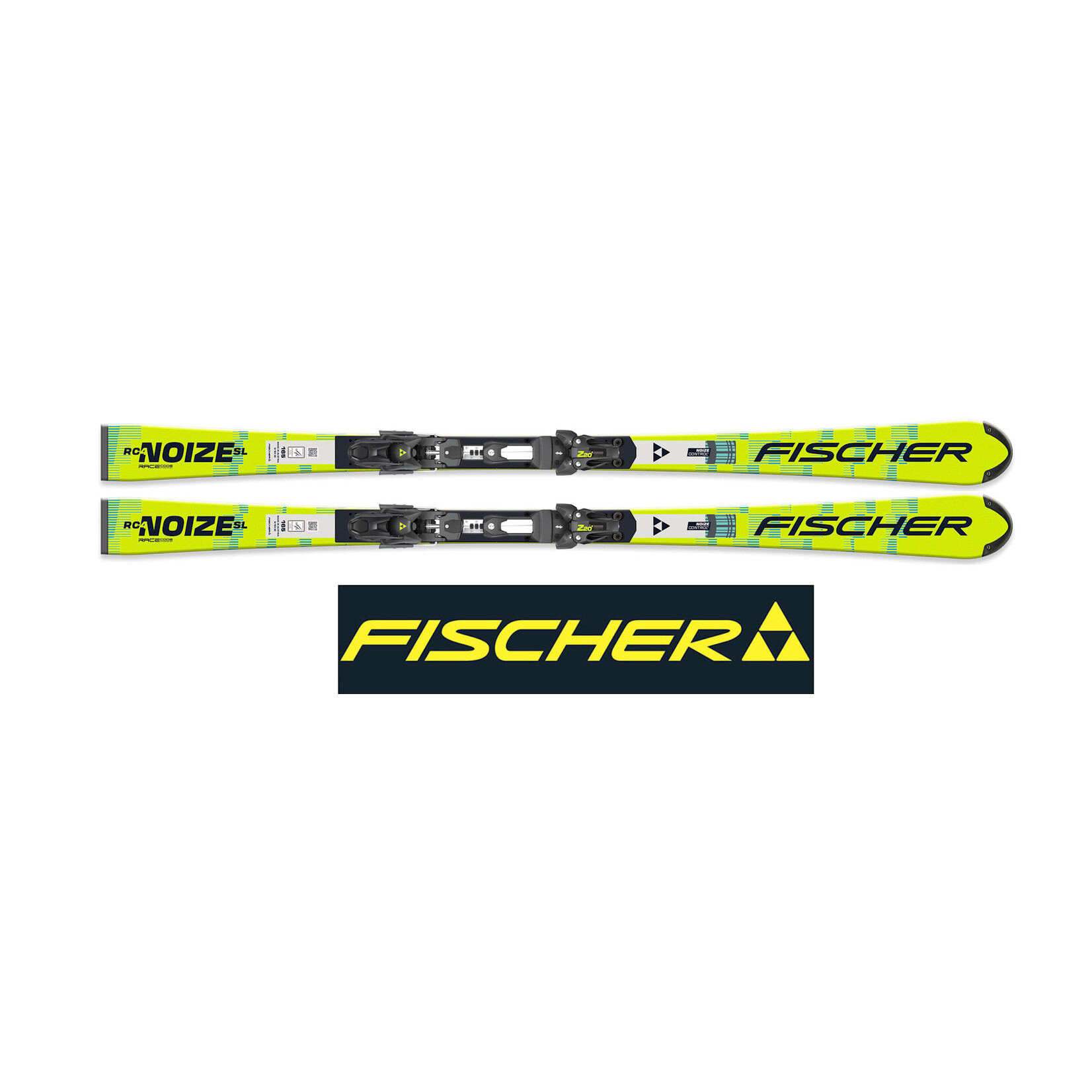 FISCHER RENTAL SEASON SKIS+BINDING FISCHER RC4 NOIZE SL (140-150) + Z11