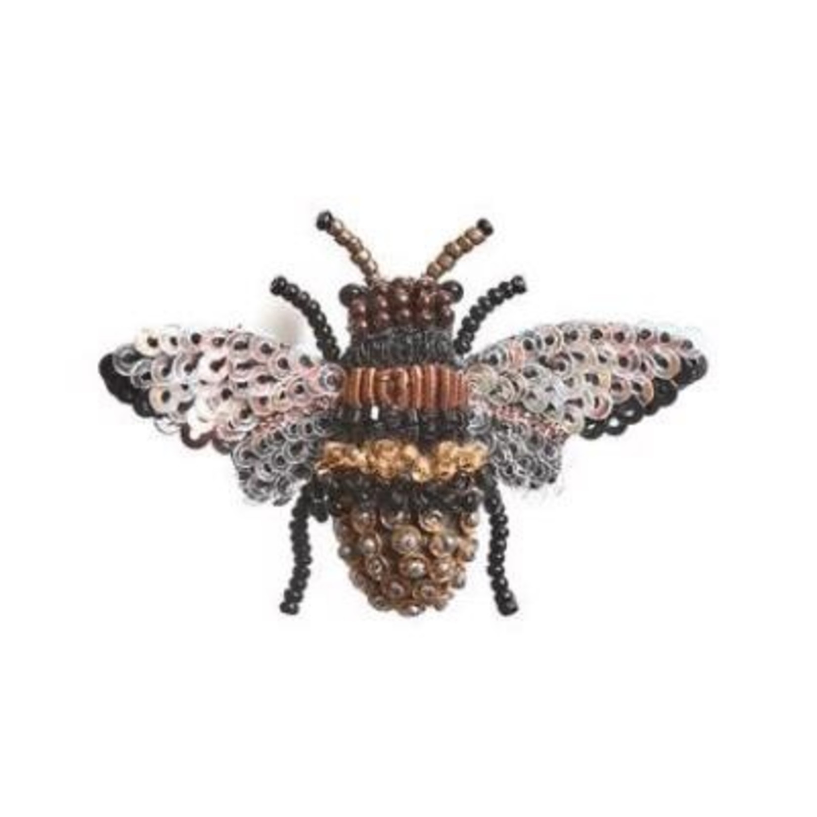 Trovelore Beaded Bumble Bee Pin