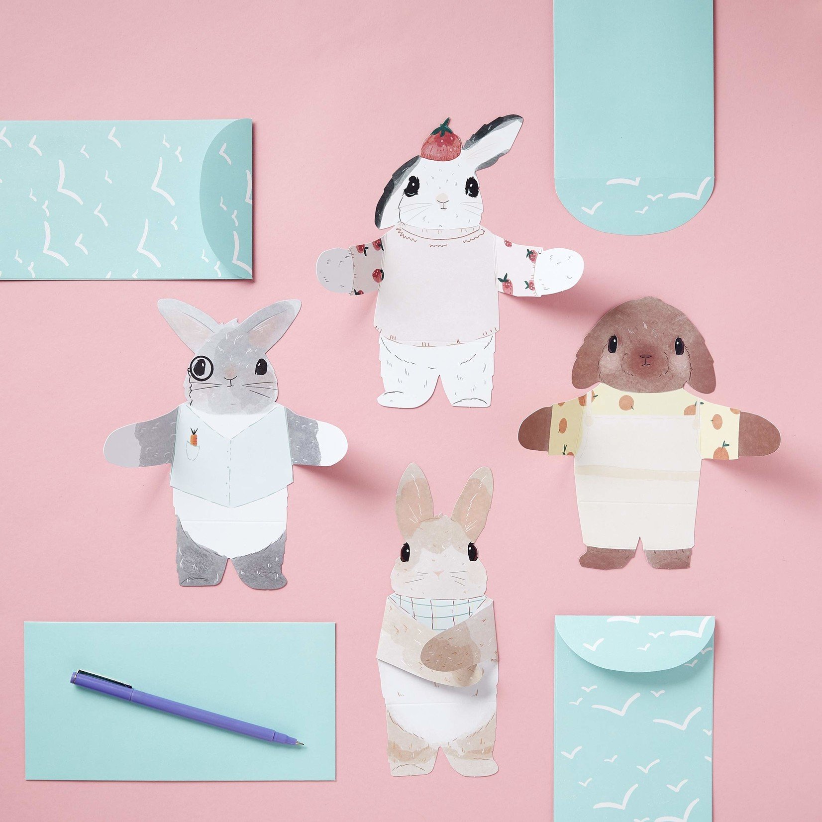 Hachette Notecards Snuggle Bunnies