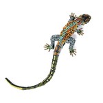 Lizard Caiman Pin