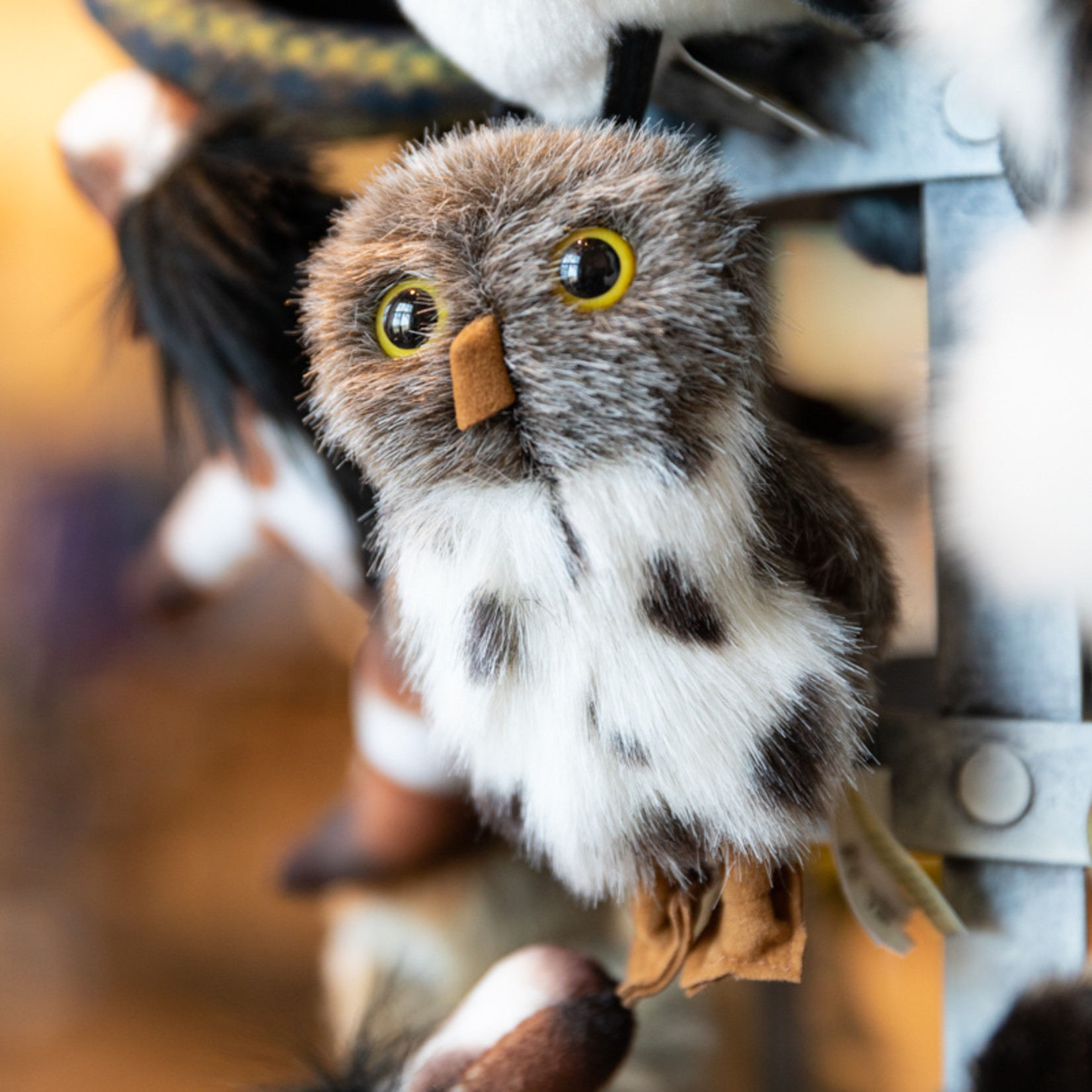 Spotted Owl Finger Puppet