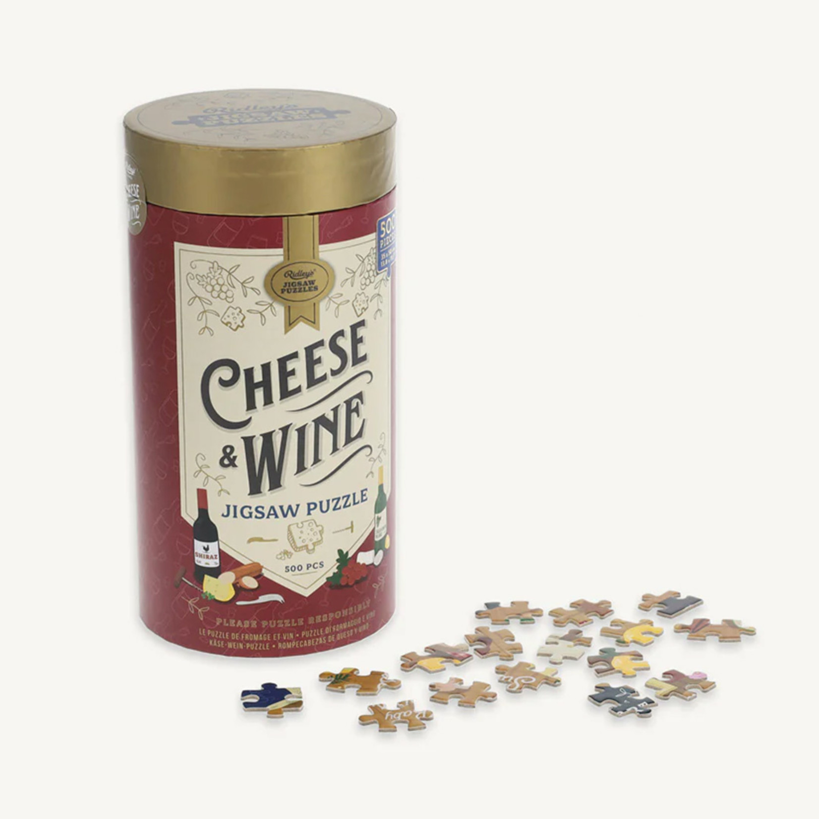 Cheese & Wine Puzzle | 500 Pieces