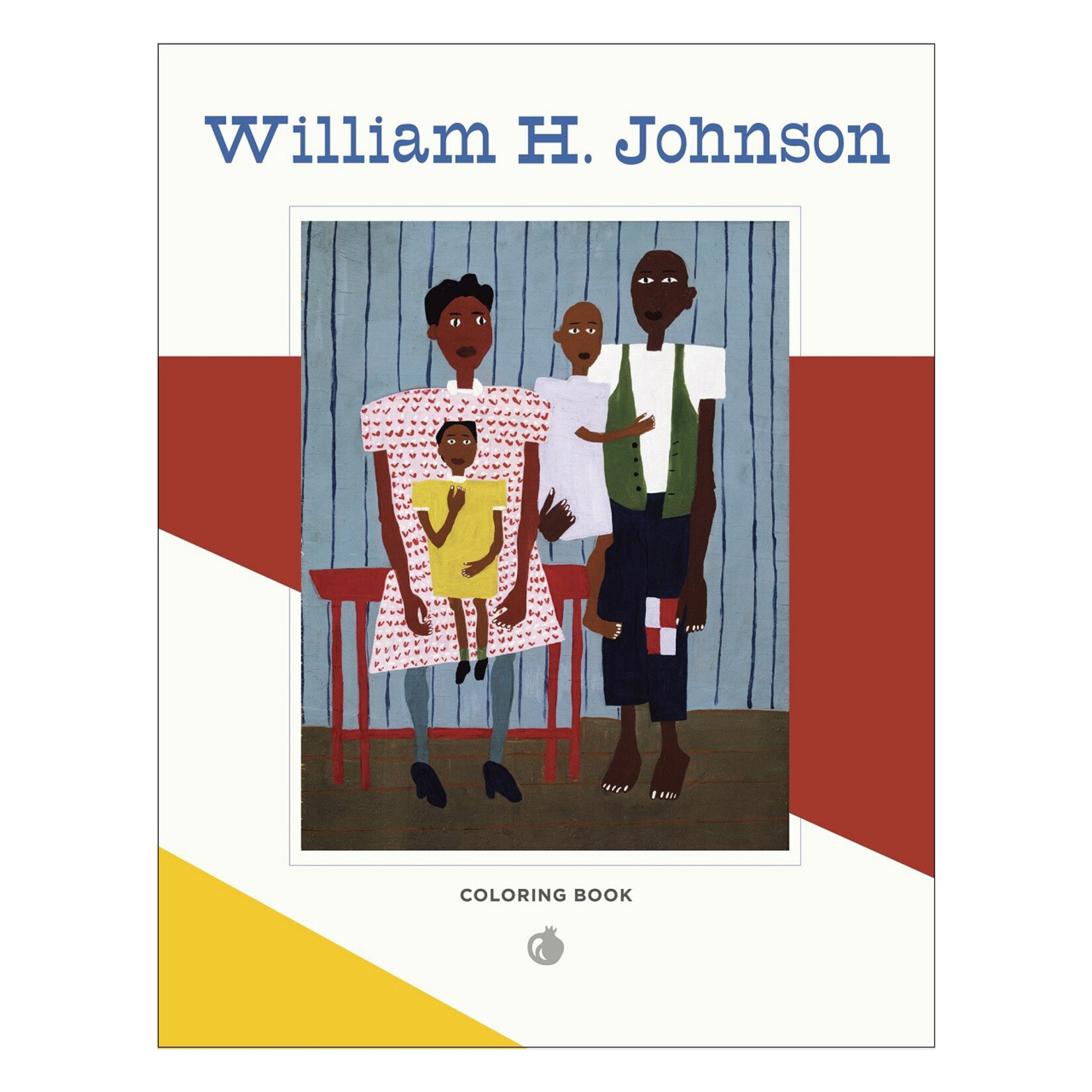 William H. Johnson Coloring Book