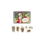 Cavallini Papers & Co. Inc. Gift Tags | Santa with Glitter