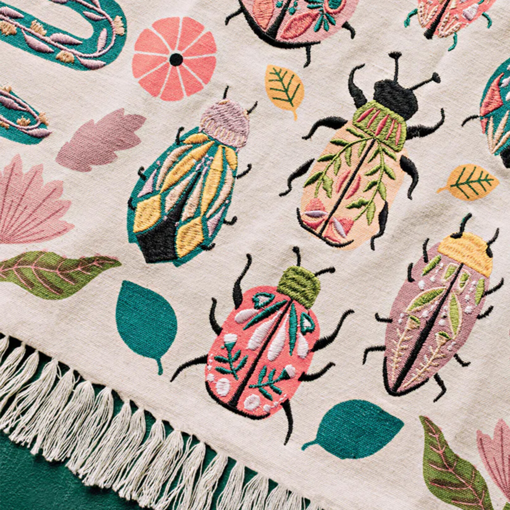 Embroidered Dishtowel Amulet