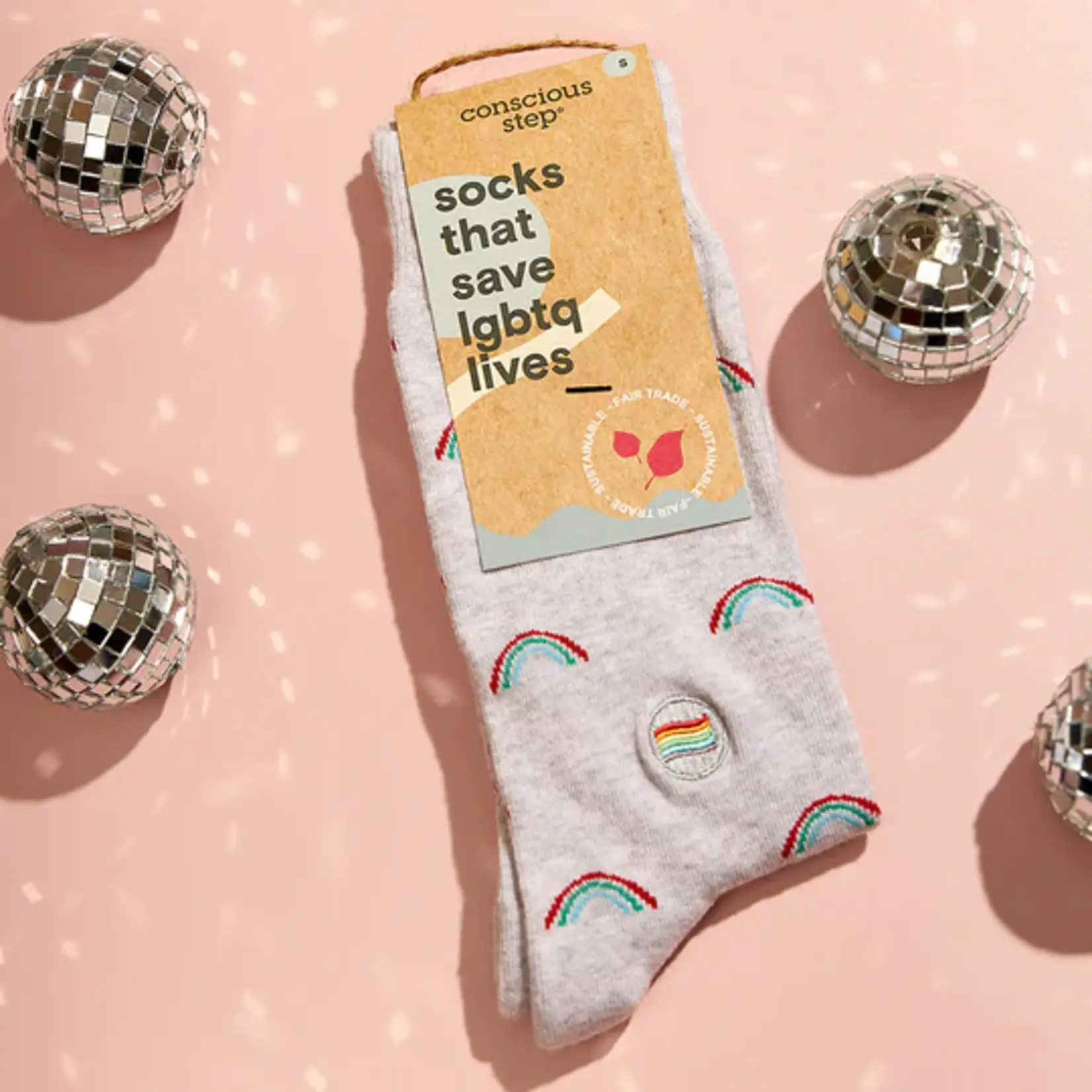 Conscious Step Socks that Save LGBTQ Lives | Small