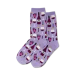 Wine Socks | Purple
