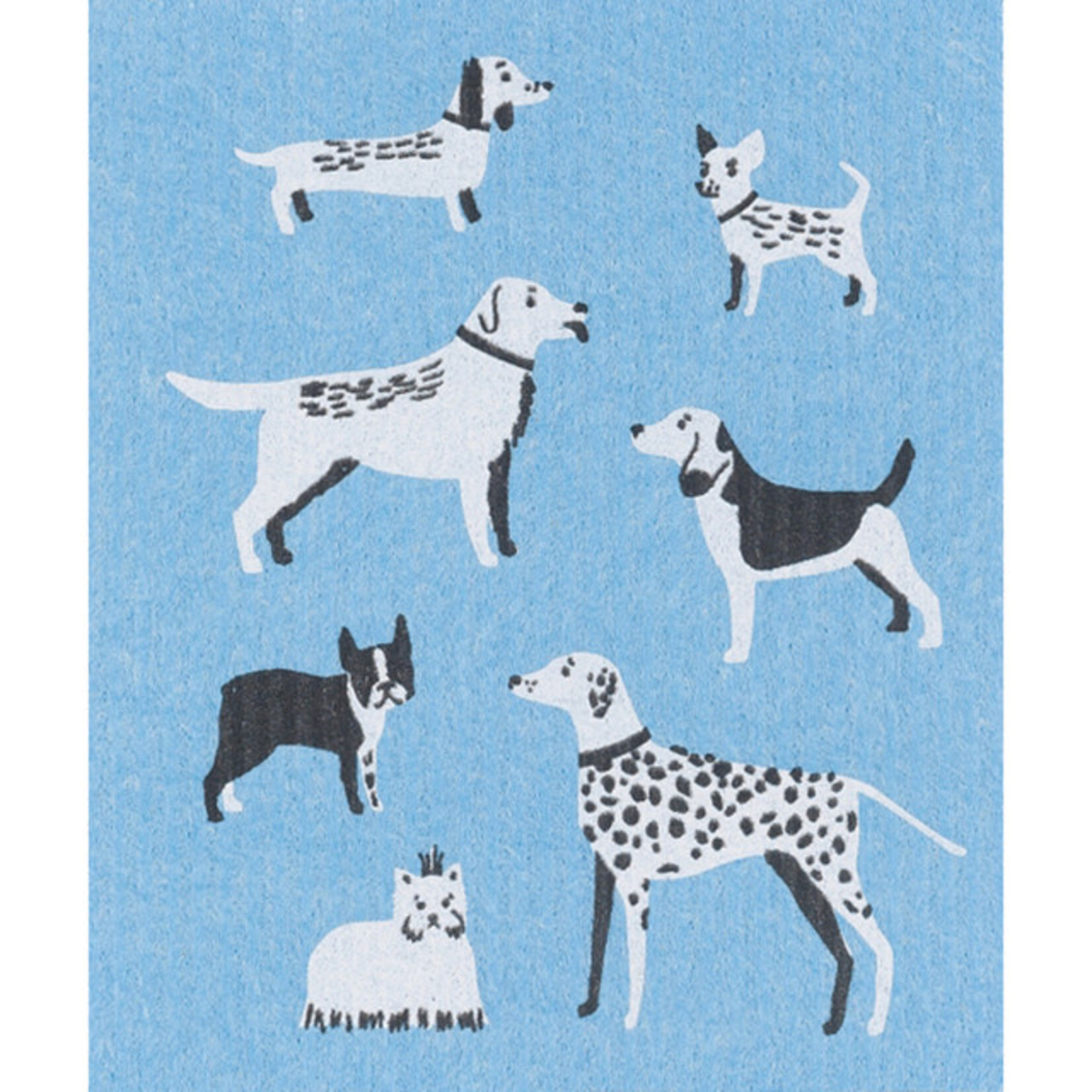 Dog Days Reusable Dishcloth