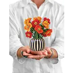 Fresh Cut Paper French Poppies Mini