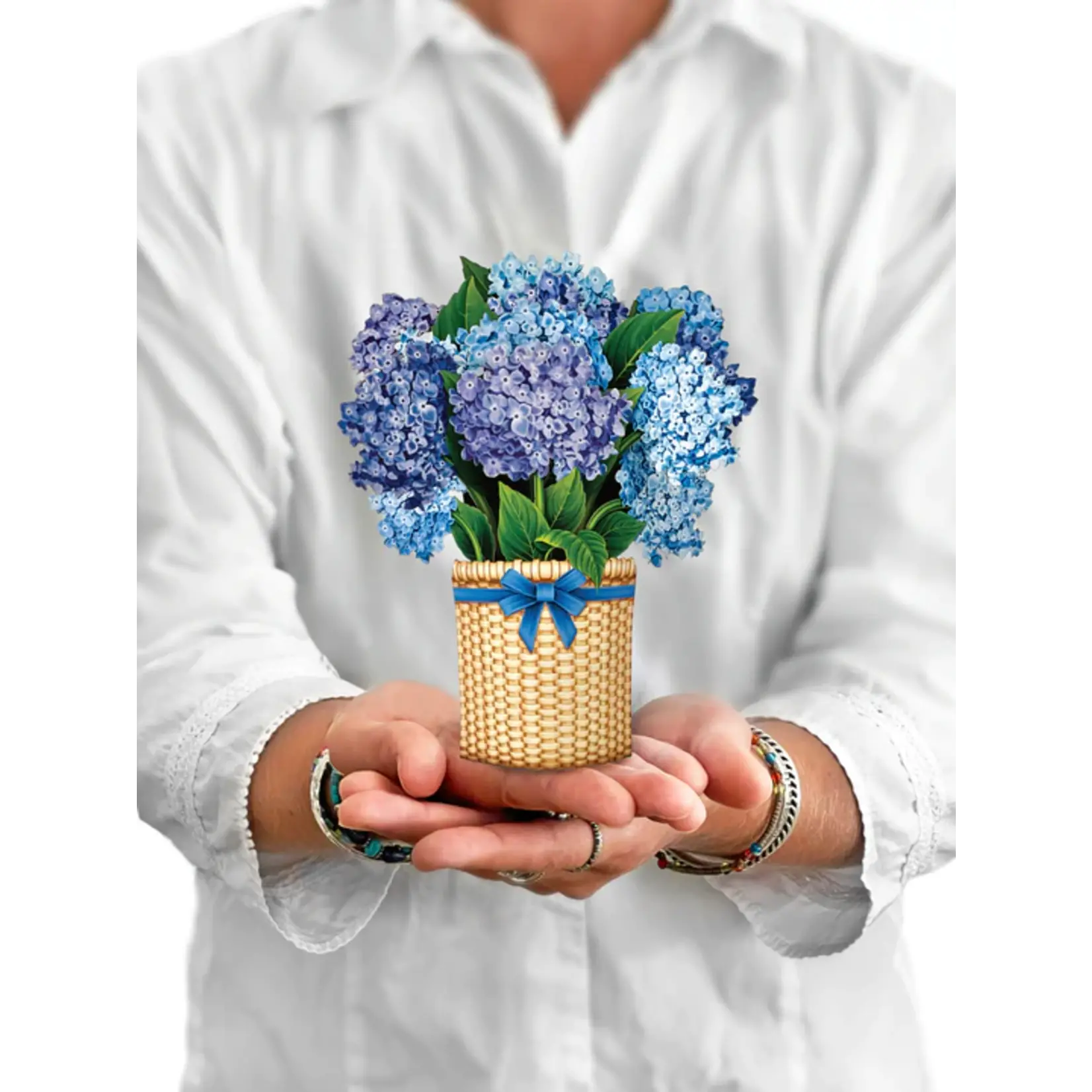 Fresh Cut Paper Nantucket Hydrangea Mini