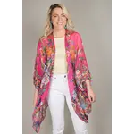 SAACHI Lasdon Kimono | Floral Pink