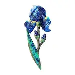 Trovelore Wild Iris Pin