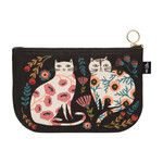Danica Catbloom Small Zipper Pouch