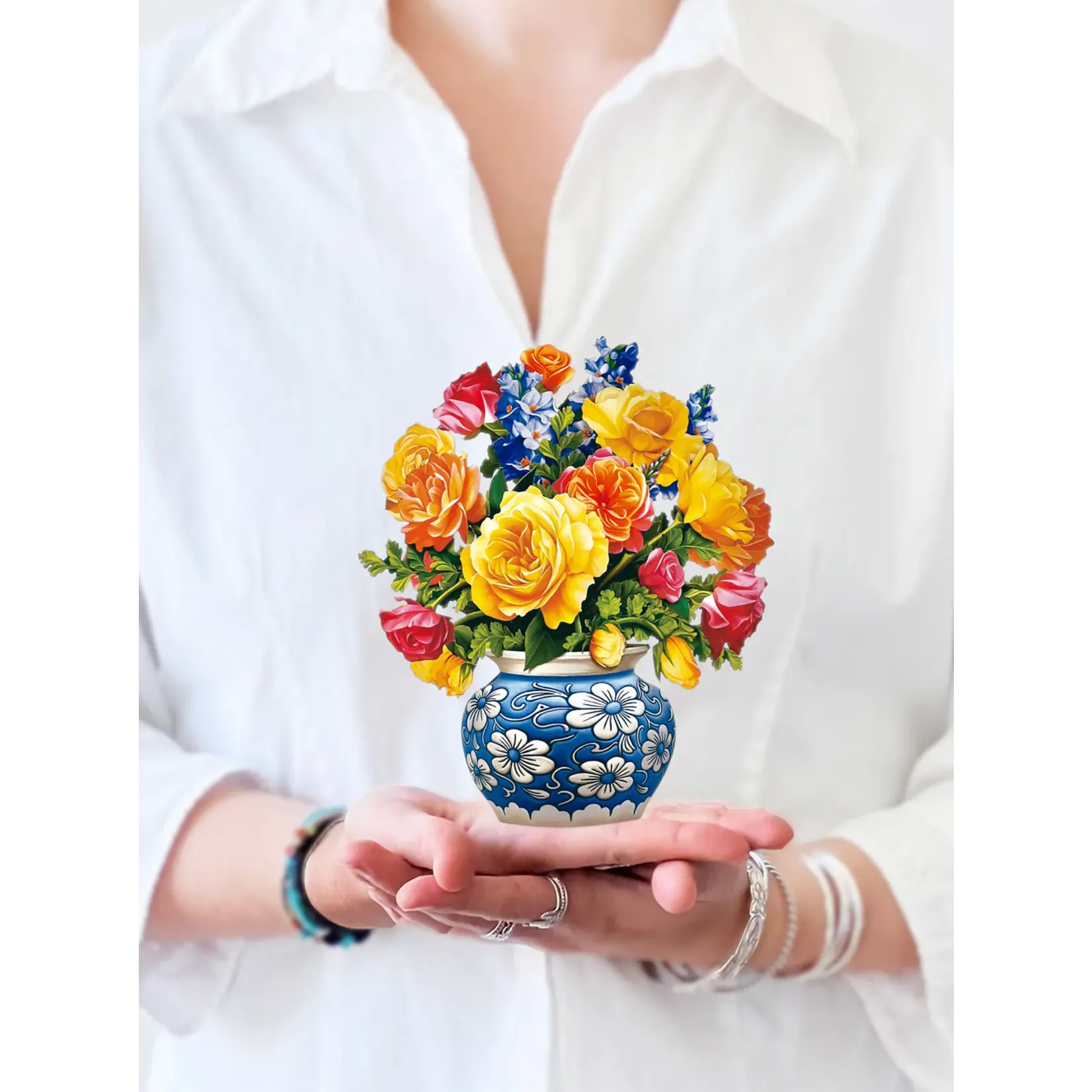 Fresh Cut Paper Sorbet Roses  Mini