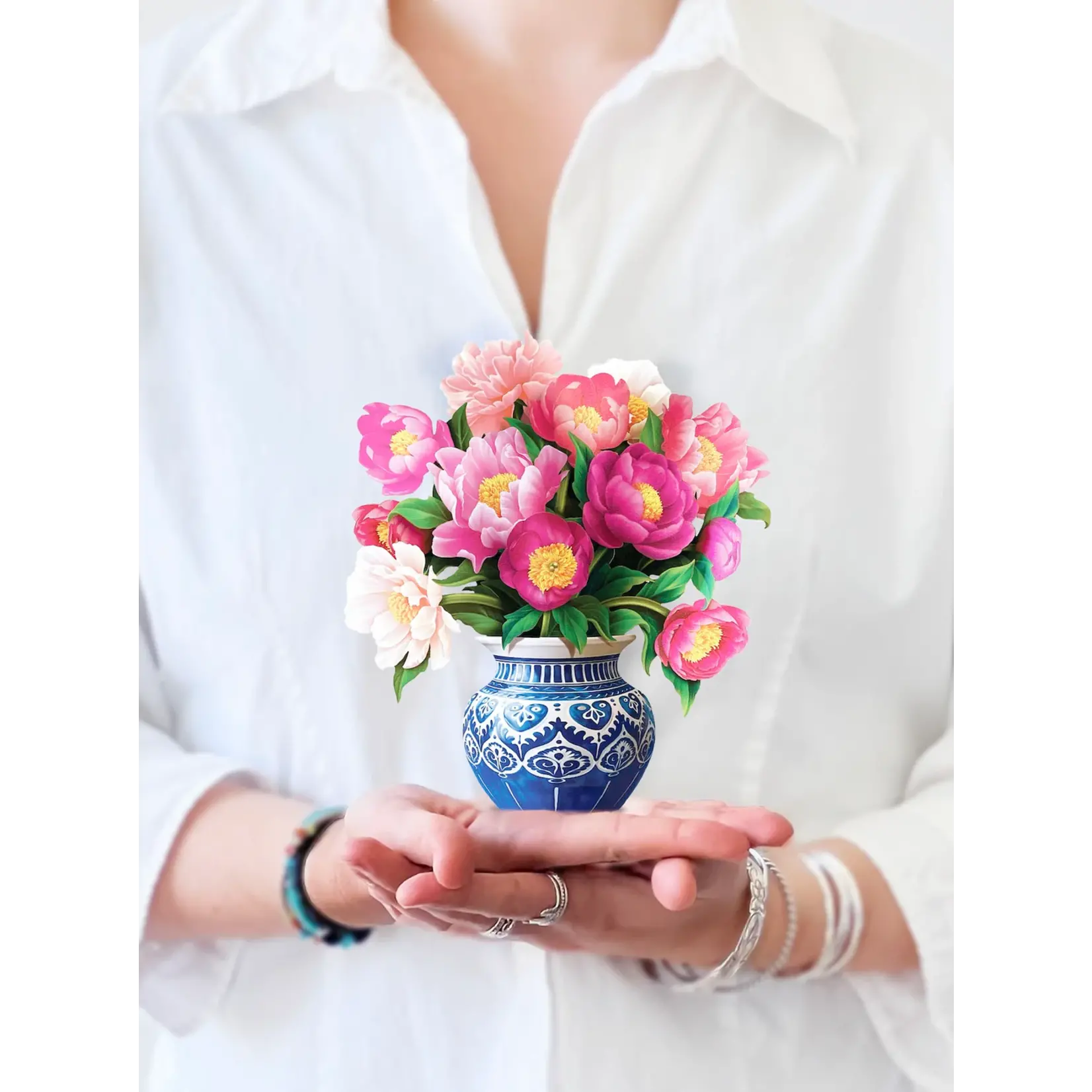 Fresh Cut Paper Peony Paradise  Mini