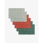 Geometry LLC Merry Berry Not Paper Towels  Set 6 pk