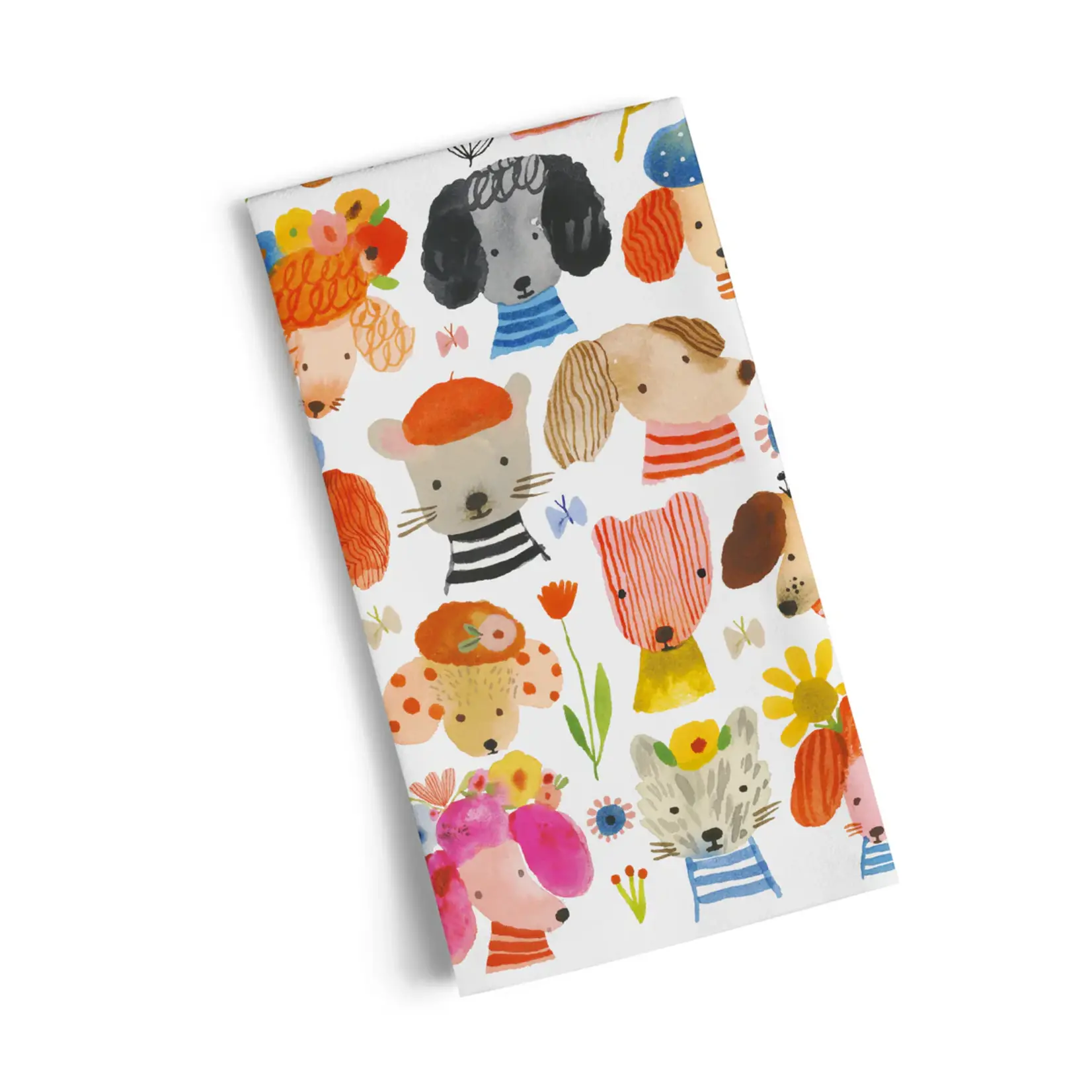 Dog Eared Cotton Tea Towel