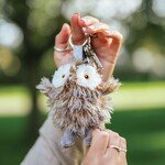 'Elvis' Owl Plush Keyring