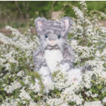 ' Esmeralda ' Cat Medium Plush