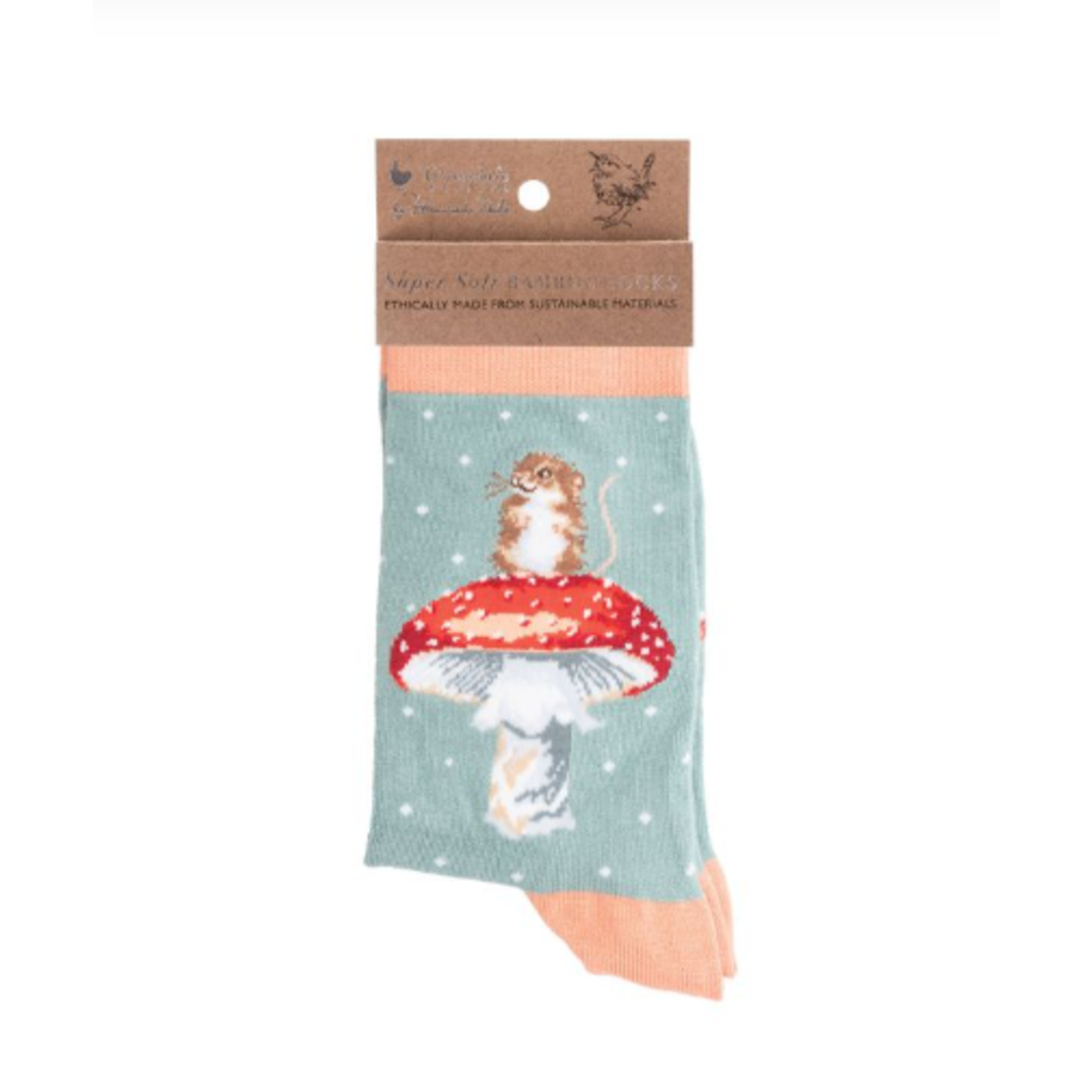 'He's a Fungi' Mouse Socks