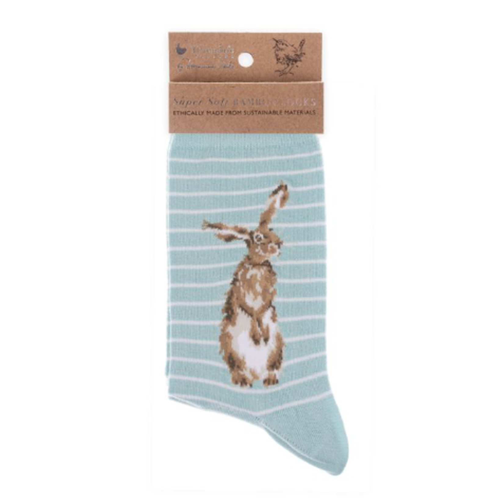 'Hare and the Bee' Hare Socks