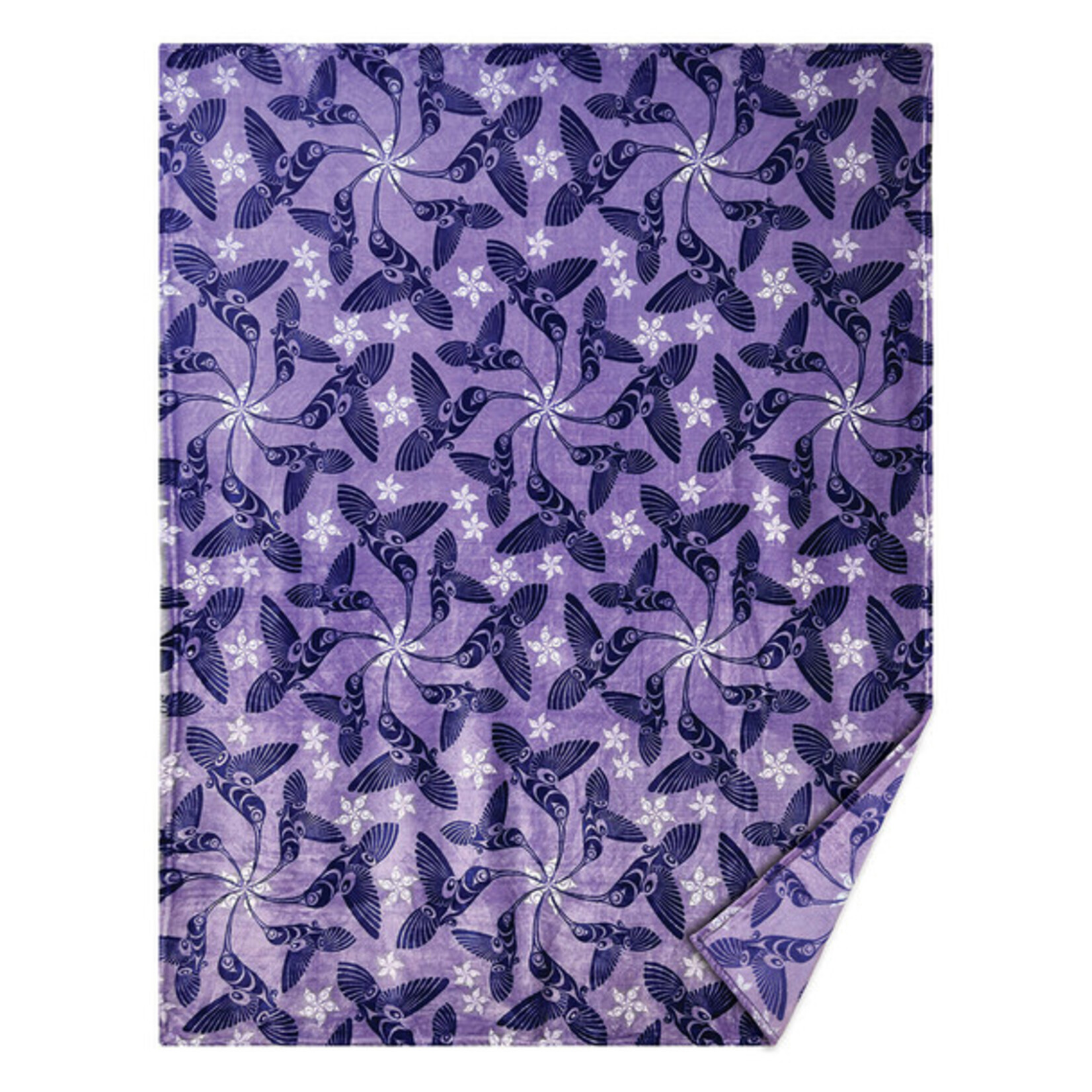 Hummingbird Fleece Blanket