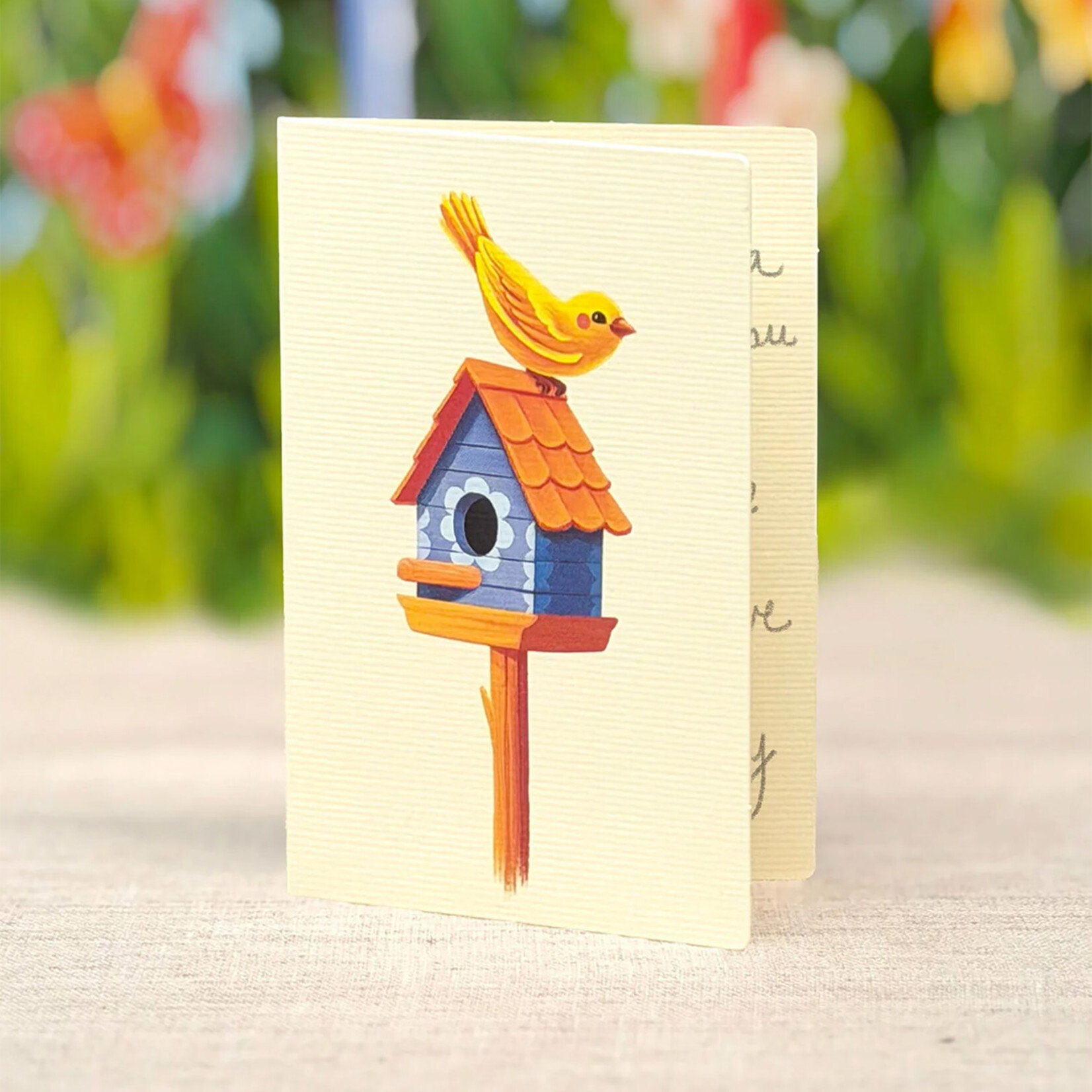 Fresh Cut Paper Mini Birdhouse Garden