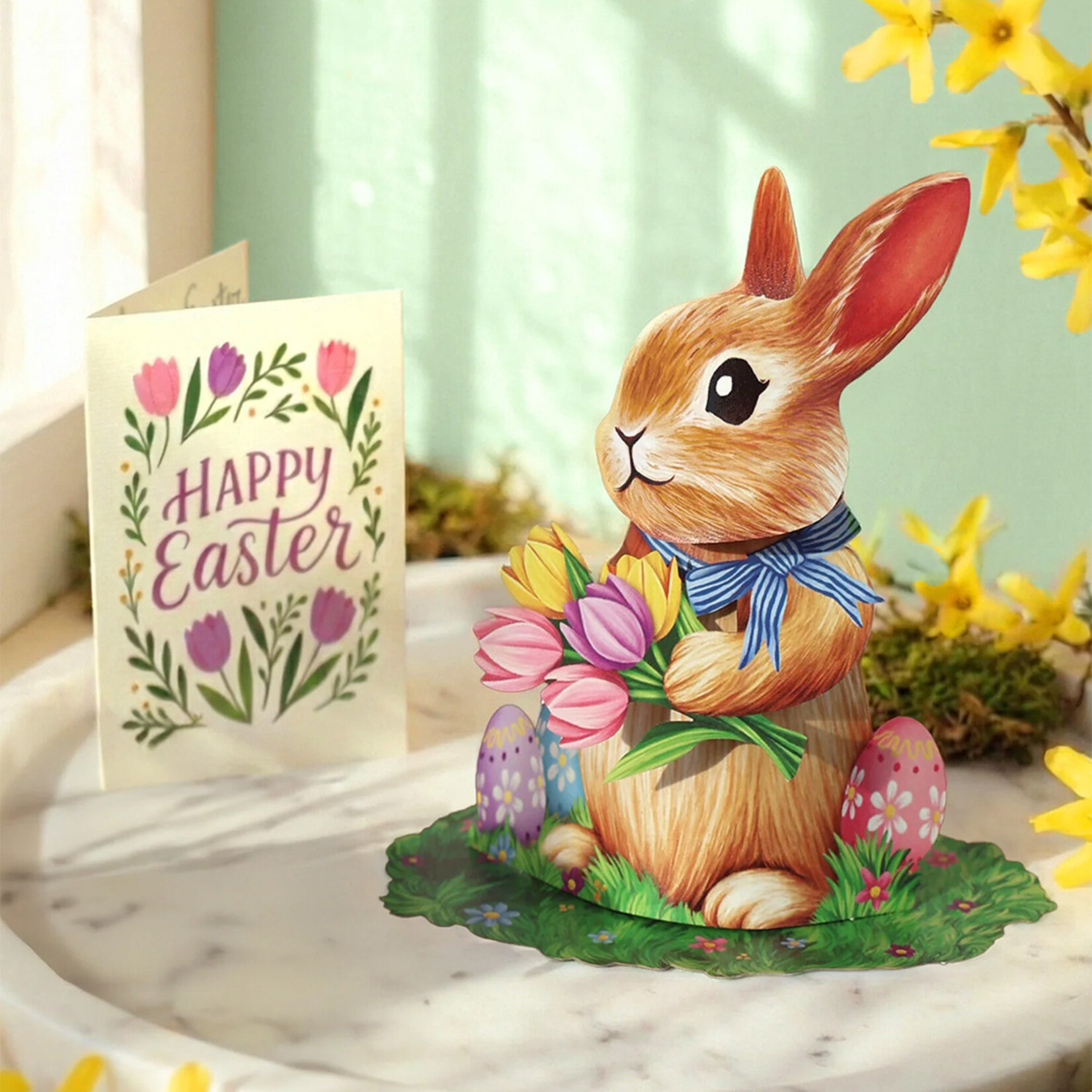 Fresh Cut Paper Mini Easter Bunny