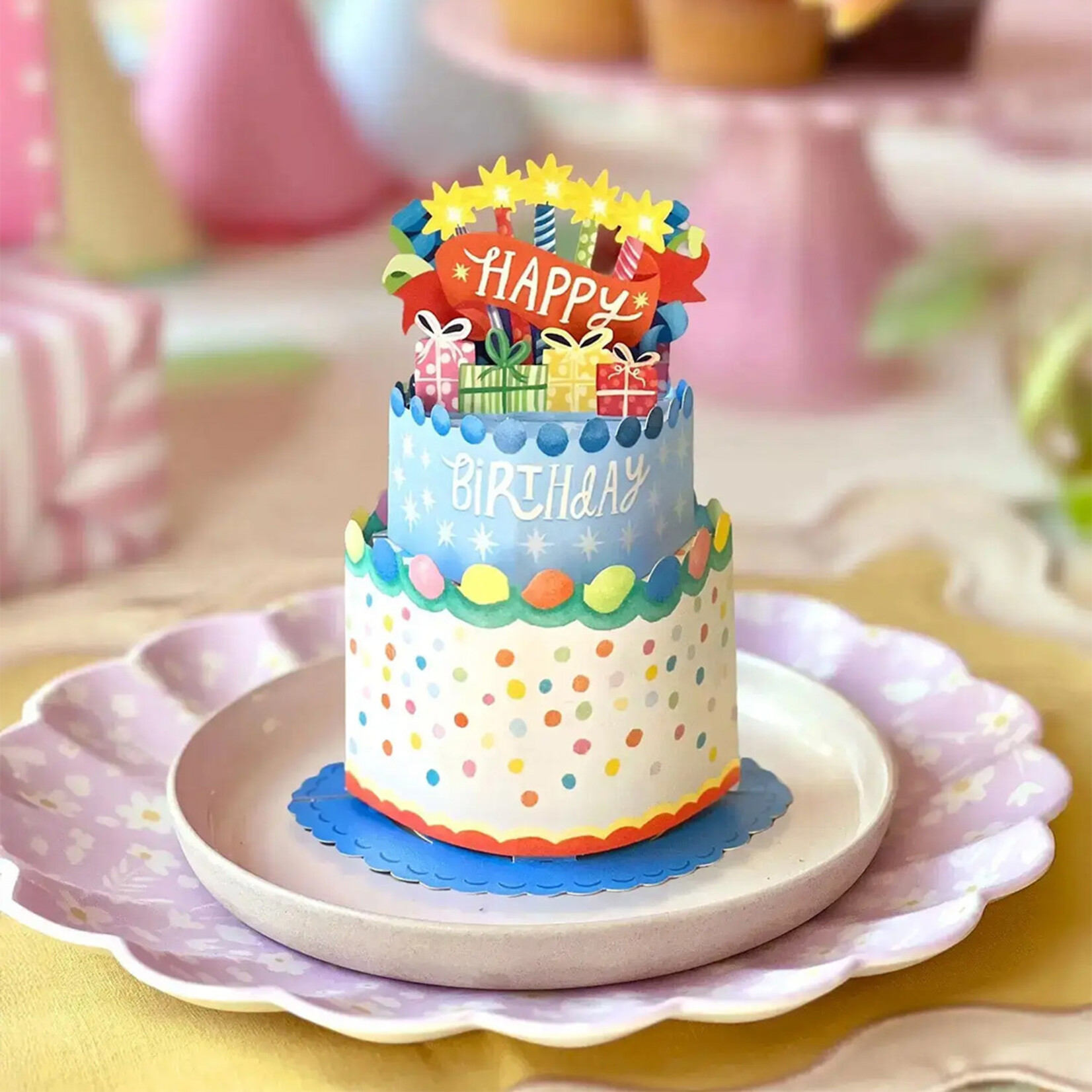 Fresh Cut Paper Mini Confetti Birthday Cake