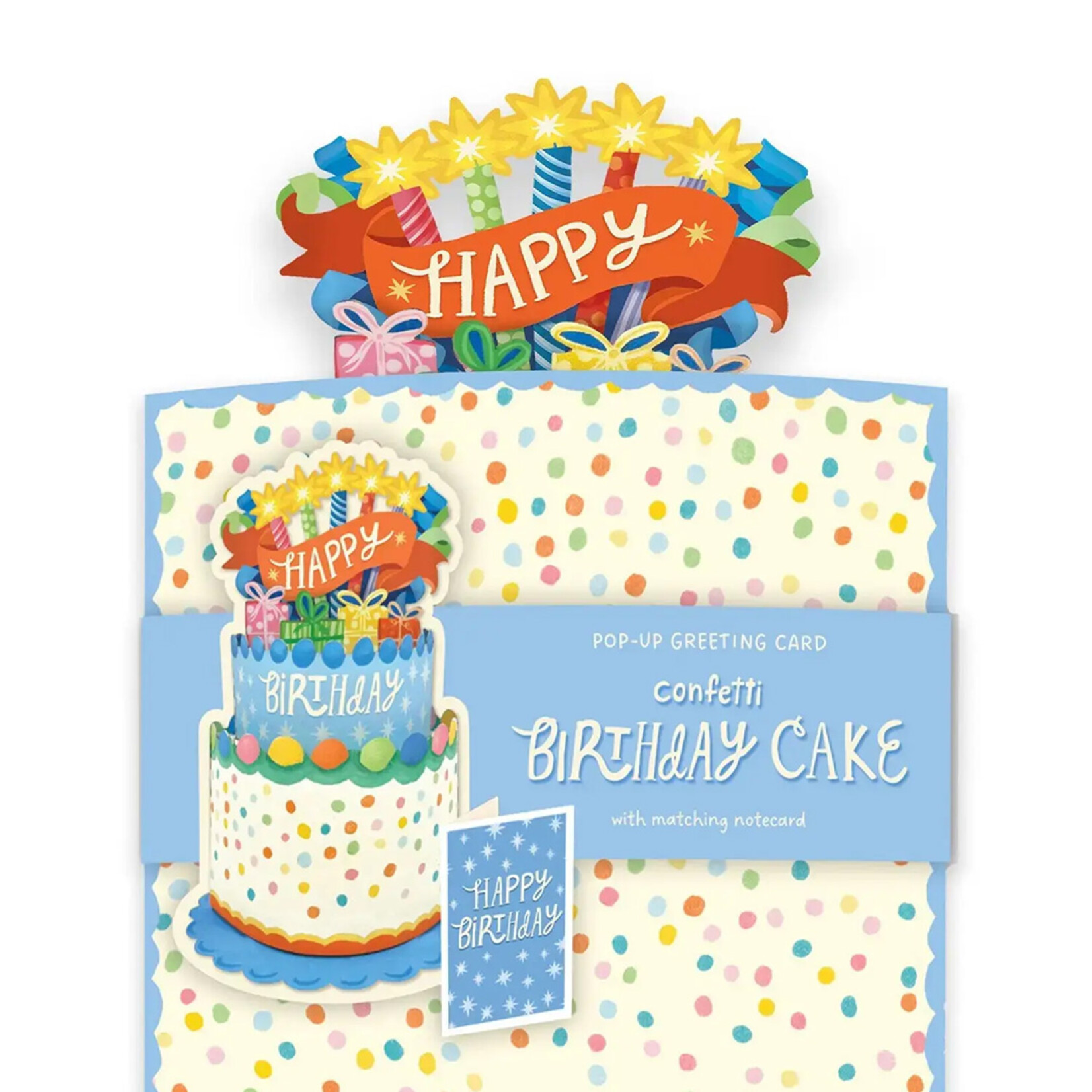 Fresh Cut Paper Mini Confetti Birthday Cake