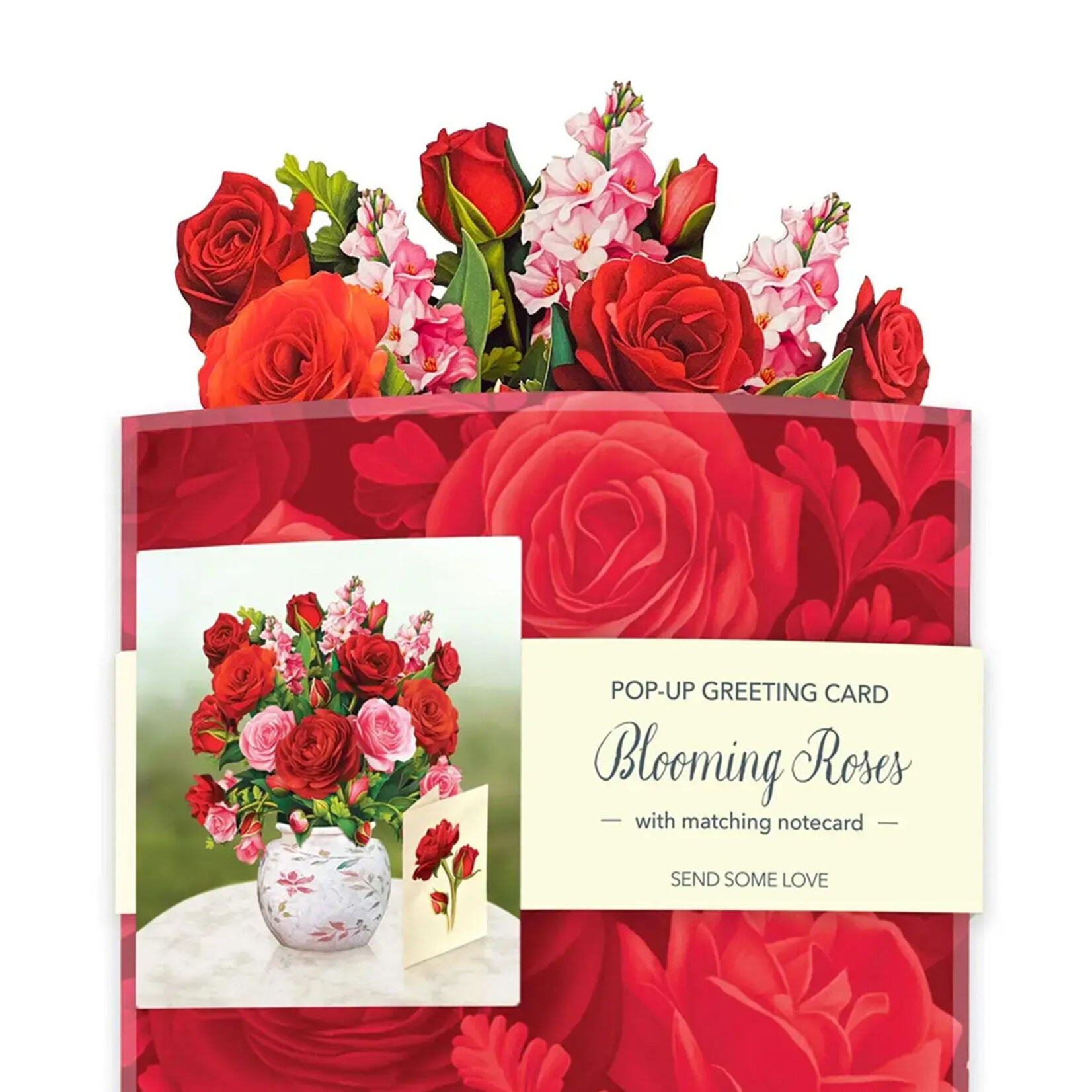 Fresh Cut Paper Mini Blooming Roses