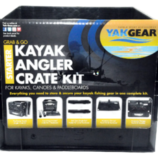 YakGear YakGear Kayak Angler Crate Kit