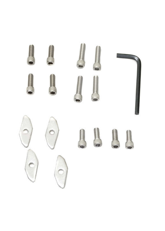 YakGear YakGear Universal Track Nut & Allen Screw Kit