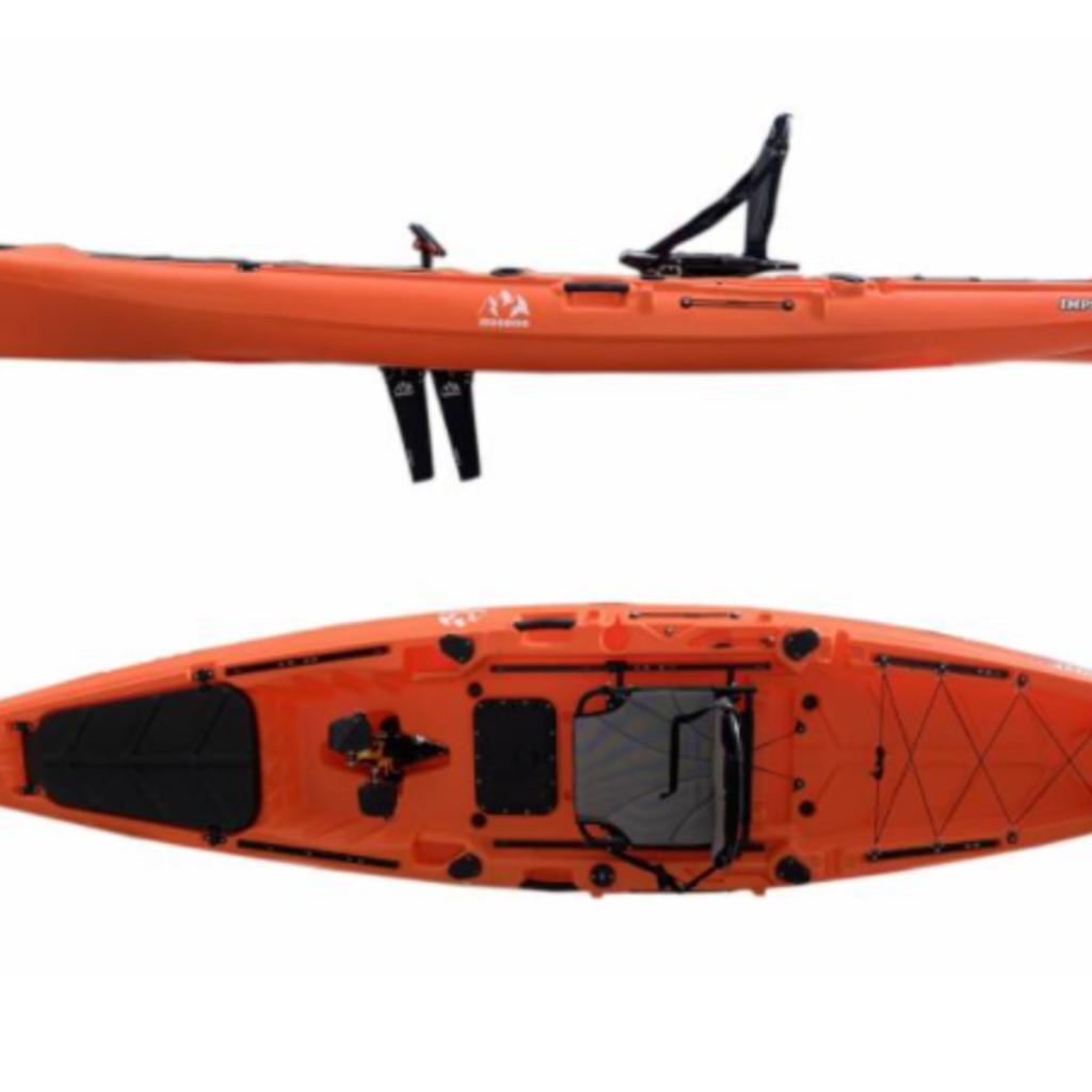 HooDoo Impulse 135 Fin Factory Kayak & Tackle