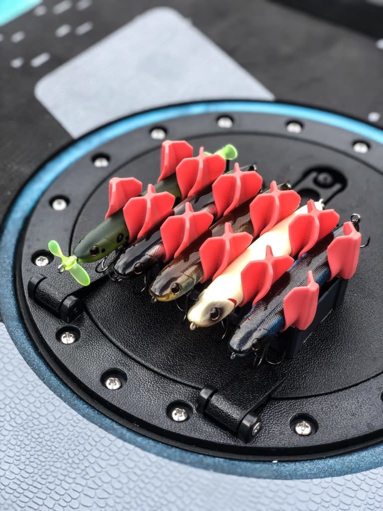 Gruv Fishing Hard Bait Launch Pad Fin Factory Kayak & Tackle