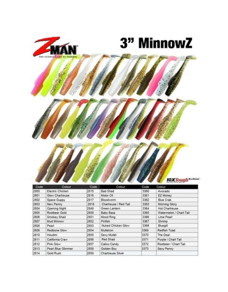 Z-Man Zman MinnowZ 3"