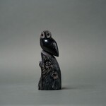 Eddie Lee Perched Owl & Owlet #136
