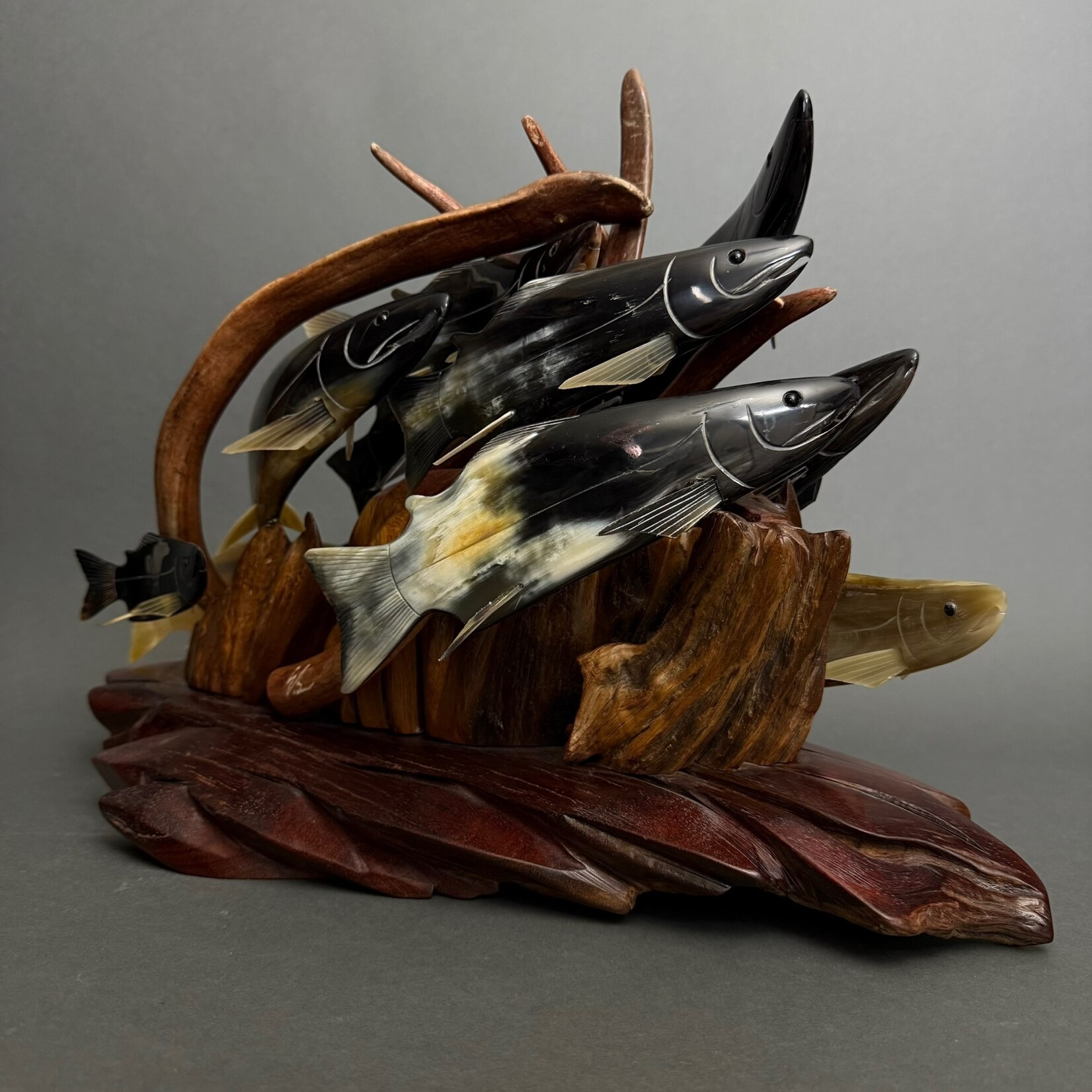 Eddie Lee Spawning Salmon #292 - SOLD