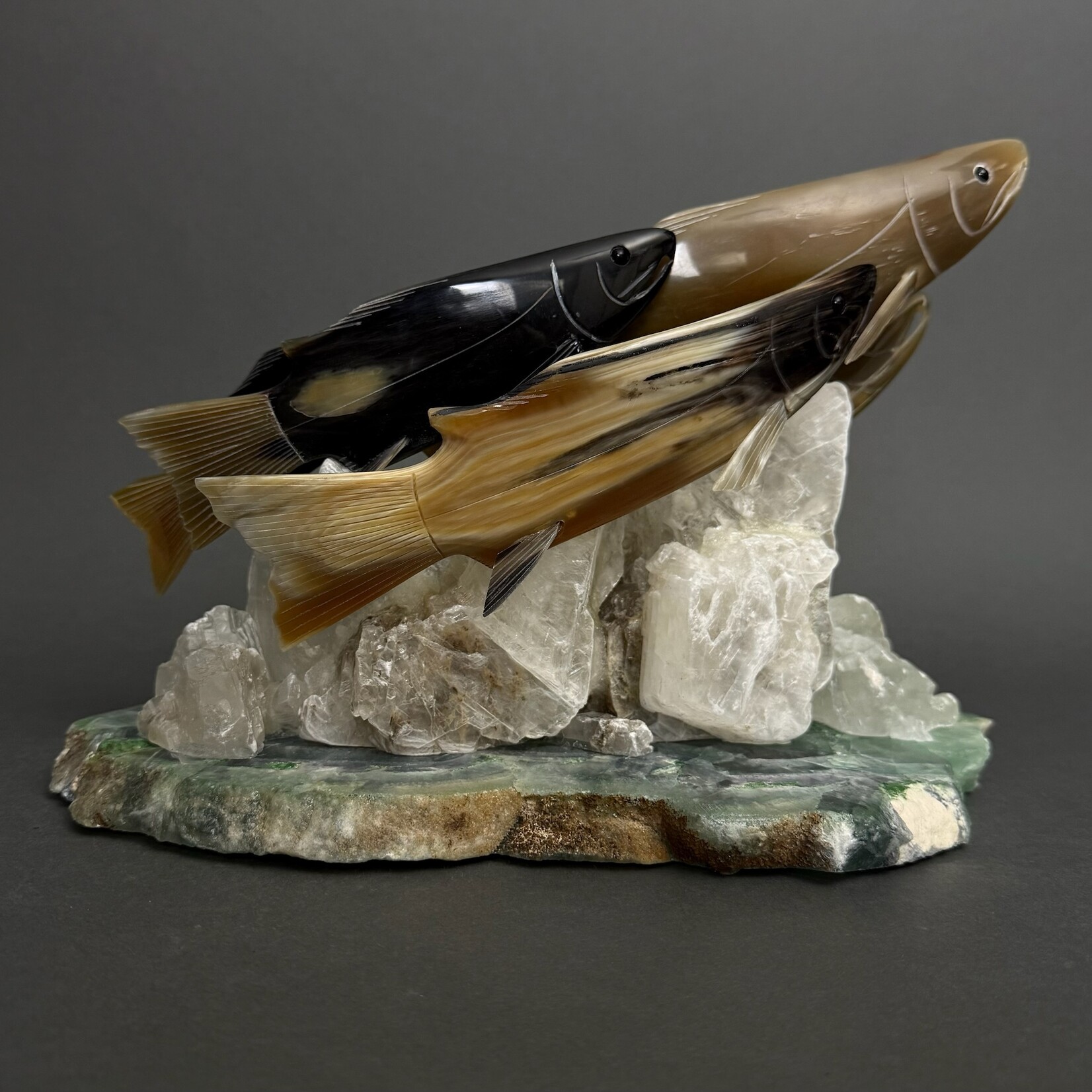 Eddie Lee Spawning Salmon #290 - SOLD