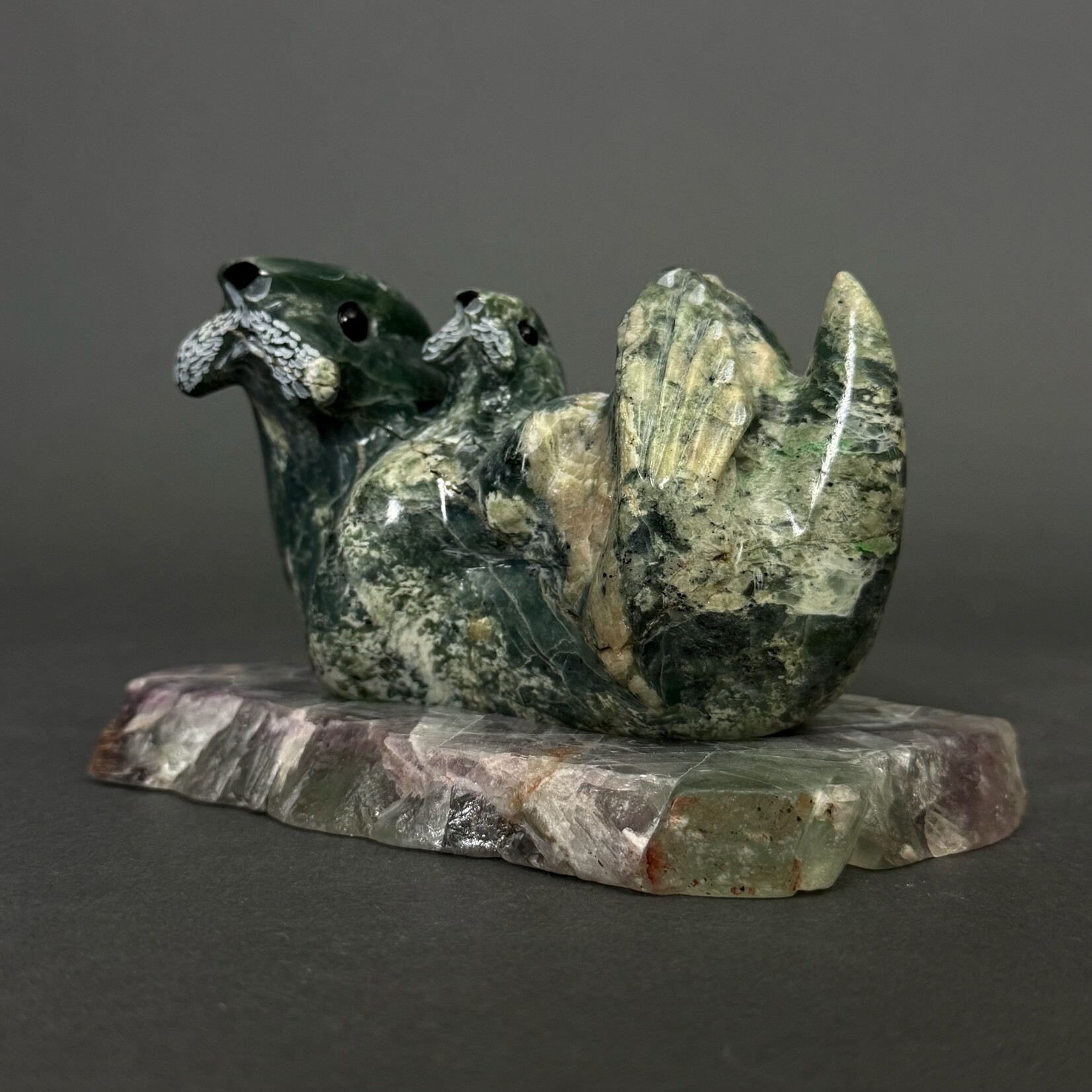 Eddie Lee Sea Otter & Pup #286 - SOLD