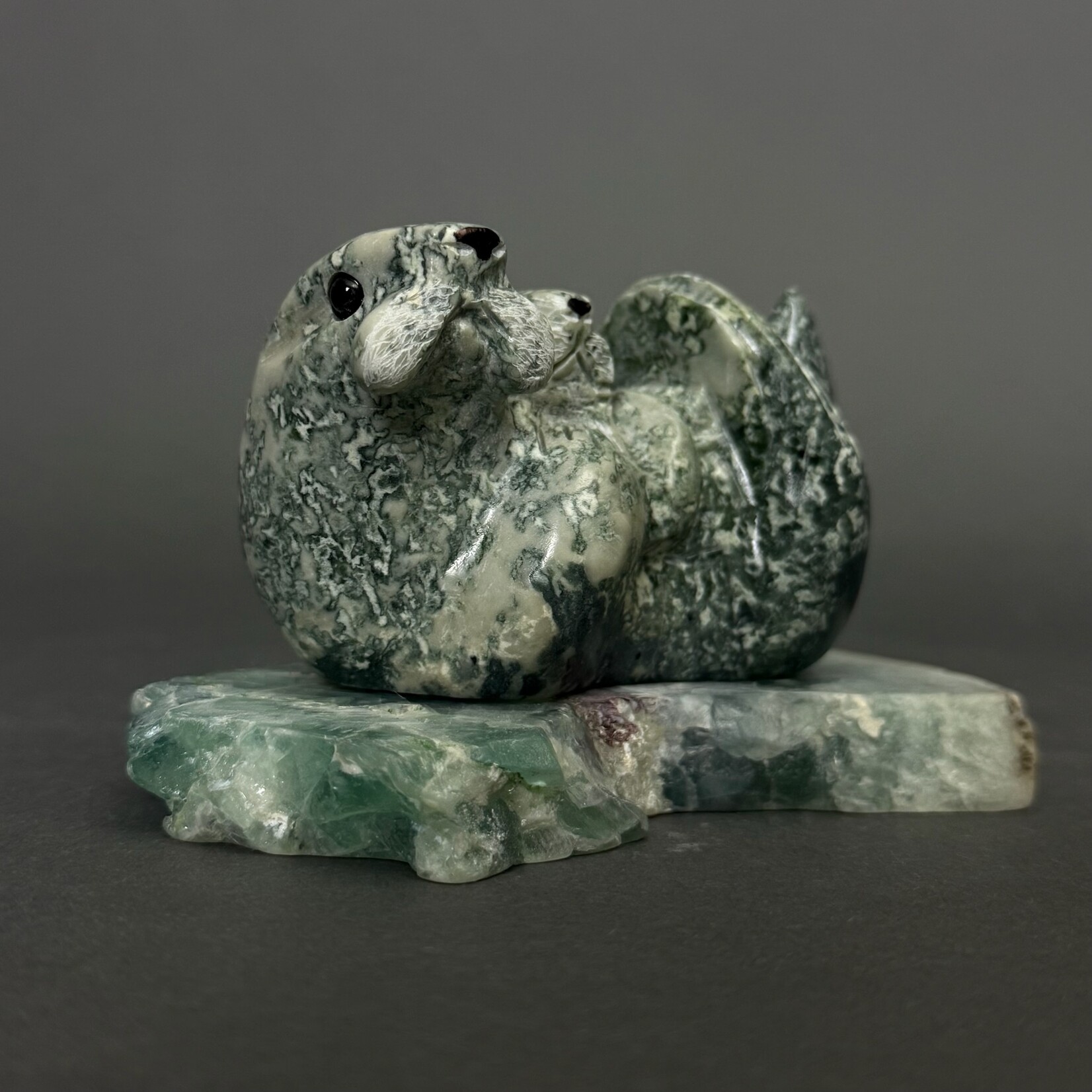 Eddie Lee Sea Otter & Pup #285 - SOLD